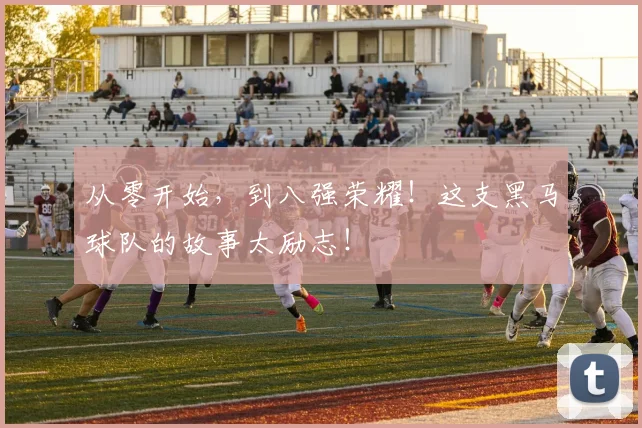 从零开始，到八强荣耀！这支黑马球队的故事太励志！